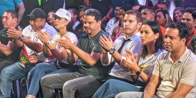 Dr. Kaio Hortegal e Ana Lídia Santana homologam candidaturas a prefeito e vice-prefeita em Convenção histórica realizada na cidade de Pinheiro