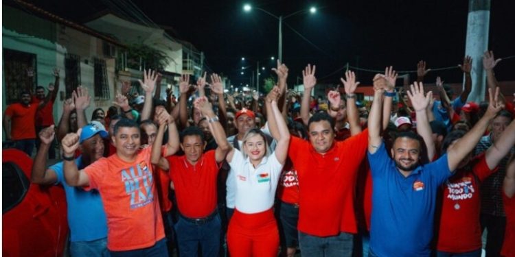 CONFIRMADA EM CONVENÇÃO ARYANNA DA AMOVELAR CANDIDATA A PREFEITA DE COROATÁ