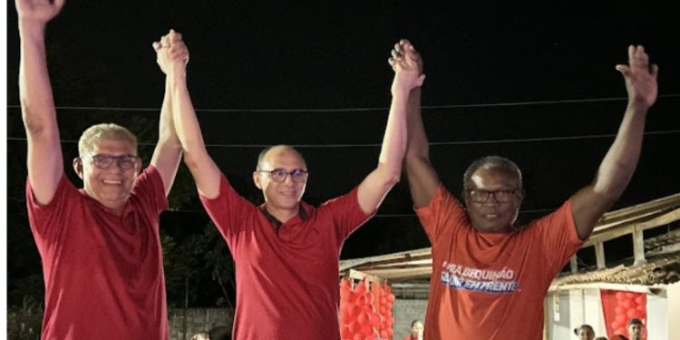 Zé Martins mostra força para mobilizar o povo de Bequimão em primeiro ato oficial da campanha