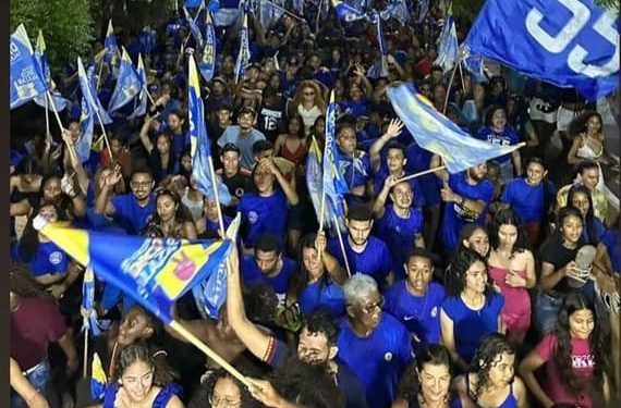 Milhares de pessoas participaram da inauguração do Comitê “Diconforça” em São Luís Gonzaga