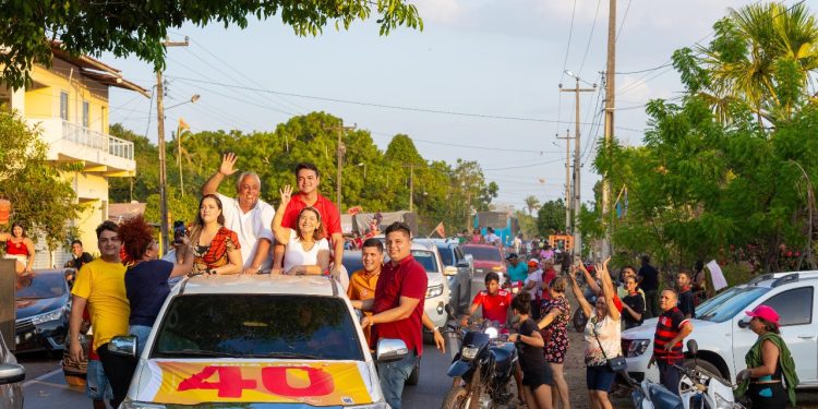 Iracema Vale reforça apoio à candidatura de Saulo Machado em Anajatuba durante ato político