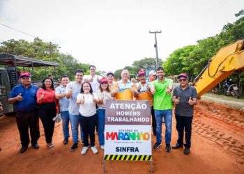 Brandão inicia obra de pavimentação na MA-312 e entrega sistemas de abastecimento de água em Araioses
