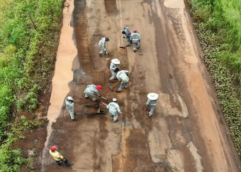 Governo do Maranhão segue trabalhando para que a trafegabilidade na MA-014, na Baixada Maranhense, seja completamente restaurada