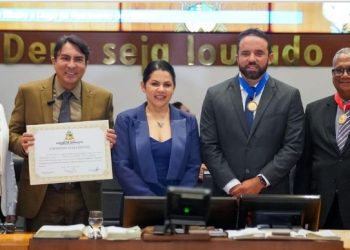 Assembleia homenageia empresário, articulador político e policial