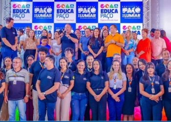 Iracema Vale participa da inauguração do núcleo Educa Paço, no clube da Assembleia Legislativa do Maranhão