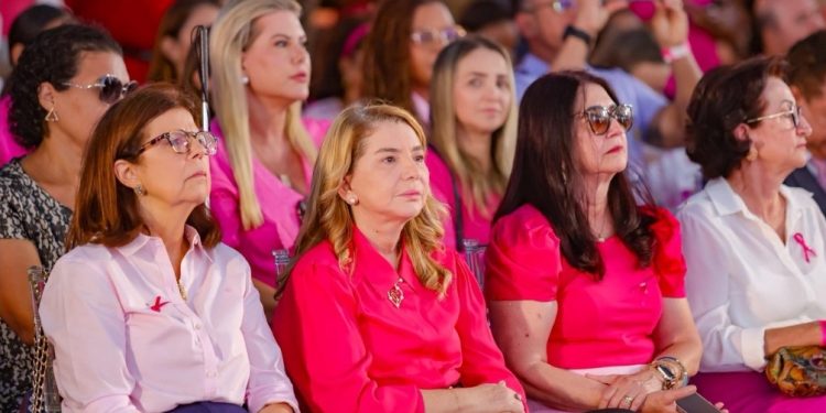 Iracema Vale participa da abertura da campanha Maranhão Rosa