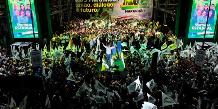 Orleans Brandão é eleito presidente estadual do MDB em convenção com 132 prefeitos