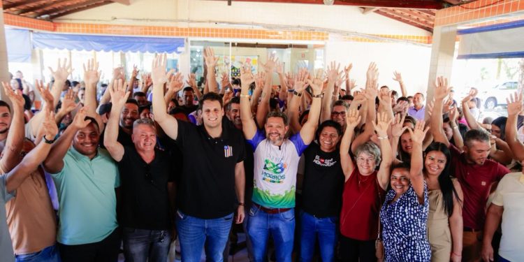 Morros e Icatu recebem Orleans Brandão em clima de entusiasmo, confiança e união política