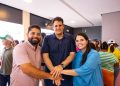 Orleans Brandão recebe apoio de Alanna Abreu em Miranda do Norte durante encontro com lideranças comunitárias