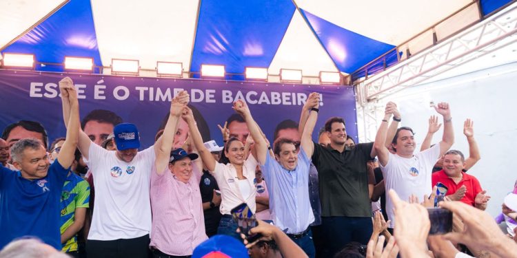 Em Bacabeira, Orleans reforça compromisso com empregos da ZPE e anuncia Hospital Regional no plano de governo
