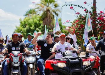 Orleans Brandão movimenta São João do Sóter em grande motocada e diz que pode fazer ainda mais