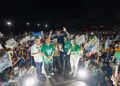 Orleans Brandão reúne 8 mil pessoas no Castelinho em grande ato político ao lado de Astro de Ogum