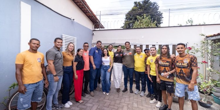 Orleans Brandão amplia apoios em Rosário com adesão de grupo liderado por Jonatha Calvet