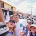 Beto Castro reúne multidão no Bairro de Fátima em Arrastão da Ilha em apoio a Orleans Brandão