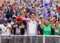 Motocarreata leva apoiadores de Orleans Brandão às ruas de Santa Quitéria do Maranhão
